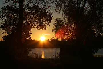 Image showing autum morgen