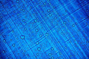 Image showing water drops background