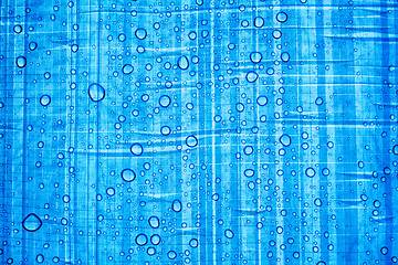 Image showing water drops background