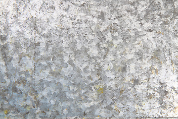 Image showing zinc metal plate texture