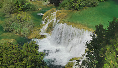 Image showing Krka Waterfall Croatia