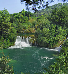 Image showing Krka Waterfall Croatia