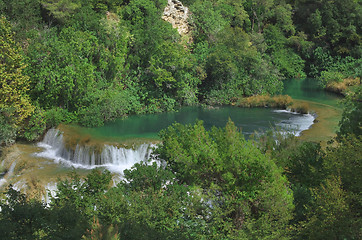 Image showing Krka Waterfall Croatia