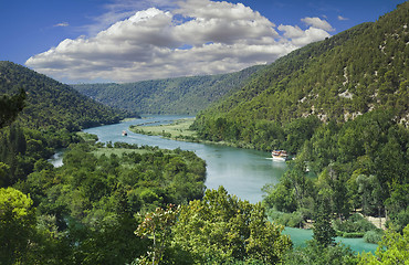 Image showing Krka River Croatia