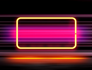 Image showing design with colour neon elements