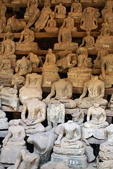 Image showing Buddhas