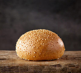 Image showing freshly baked bread bun