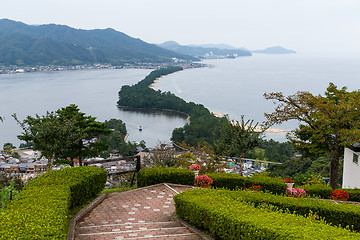 Image showing Amanohashidate in Japan