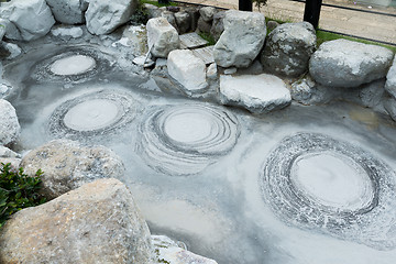 Image showing Mud Hell at Beppu city of Japan