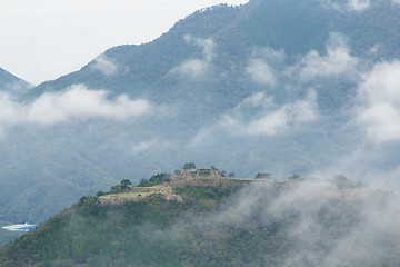 Image showing Traditional Takeda Castle