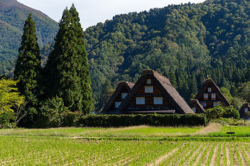 Image showing Historical old Japanese Village