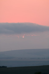 Image showing Sunset Across Sussex