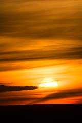 Image showing Sunset and Clouds