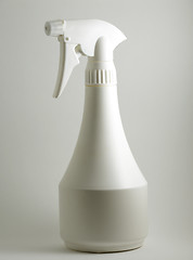 Image showing white plastic sprayer on a neutral