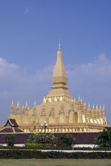 Image showing Golden stupa