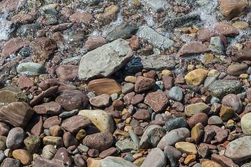 Image showing Various wet stones