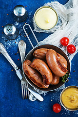 Image showing sausages