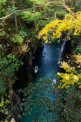 Image showing Takachiho Gorge in Japan