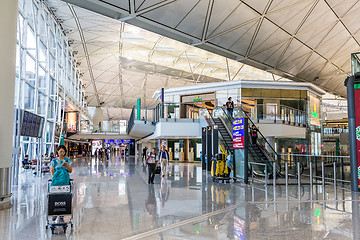 Image showing Hong Kong international airport, Hong Kong, September 2016 -: Ch