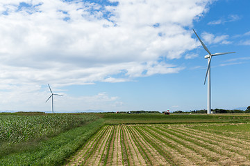 Image showing Wind turbine power generator