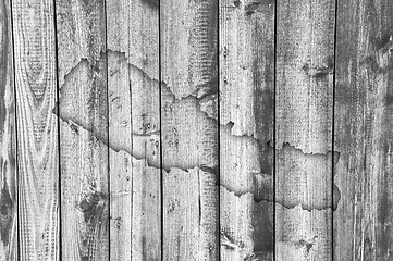 Image showing Map of Nepal on weathered wood