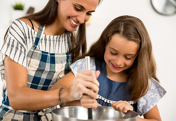 Image showing Learning to bake