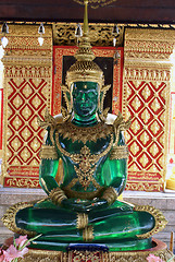 Image showing green Buddha