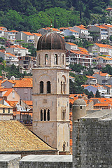 Image showing Church tower Dubrovnik