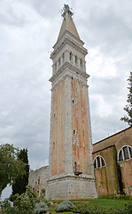 Image showing Church tower Rovinj