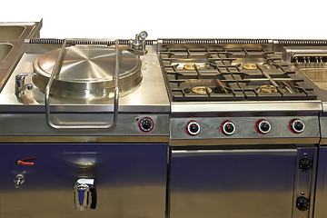 Image showing Professional kitchen