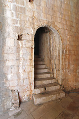 Image showing Stairway door