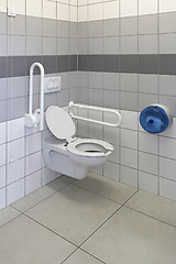 Image showing Accessible toilet