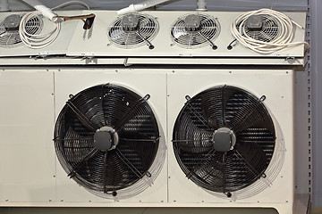 Image showing Industrial fans