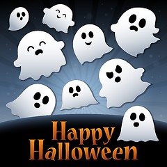 Image showing Happy Halloween sign thematic image 3