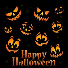 Image showing Happy Halloween sign thematic image 5