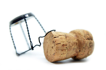 Image showing Cork from champagne bottle