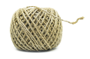 Image showing Linen string isolated