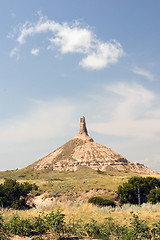 Image showing Chimney Rock Morrill County Western Nebraska