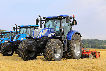 Image showing New Holland T7 Agricultural Tractors 