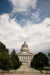 Image showing Elevation Facade Utah Capital Building Salt Lake City