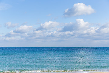 Image showing Blue sea