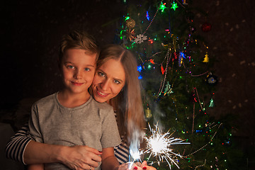 Image showing Family new year