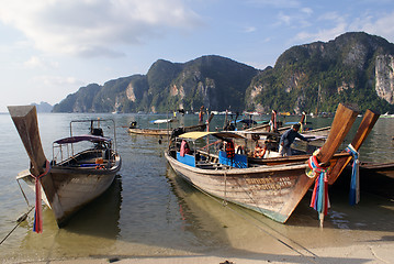 Image showing Boats