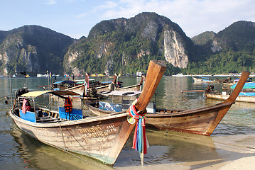 Image showing Boats in the port
