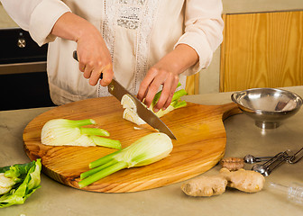 Image showing Cabbage kimchi and sauerkraut 