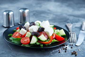 Image showing greek salad