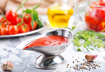 Image showing tomato sauce