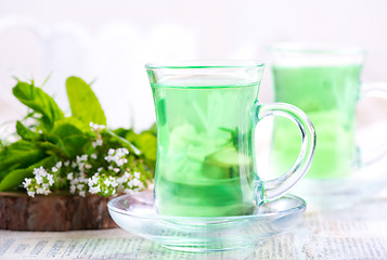 Image showing Tea in cups