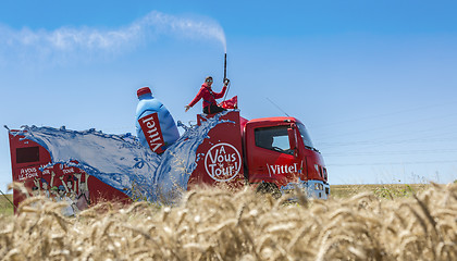 Image showing Vittel Vehicle - Tour de France 2016