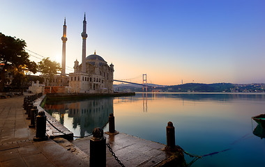 Image showing Historical Ortakoy Mosque